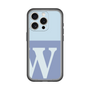 Slim Protection Premium Case［ オリジナル - initial two tone - W blue ］