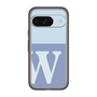 Slim Protection Premium Case［ オリジナル - initial two tone - W blue ］