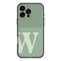 Slim Protection Premium Case［ オリジナル - initial two tone - W green ］