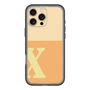 Slim Protection Premium Case［ オリジナル - initial two tone - X orange ］