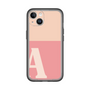 Slim Protection Premium Case［ オリジナル - initial two tone - A pink ］