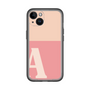 Slim Protection Premium Case［ オリジナル - initial two tone - A pink ］