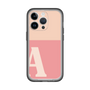 Slim Protection Premium Case［ オリジナル - initial two tone - A pink ］