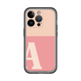 Slim Protection Premium Case［ オリジナル - initial two tone - A pink ］