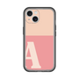 Slim Protection Premium Case［ オリジナル - initial two tone - A pink ］