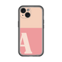 Slim Protection Premium Case［ オリジナル - initial two tone - A pink ］