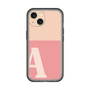 Slim Protection Premium Case［ オリジナル - initial two tone - A pink ］