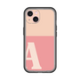 Slim Protection Premium Case［ オリジナル - initial two tone - A pink ］
