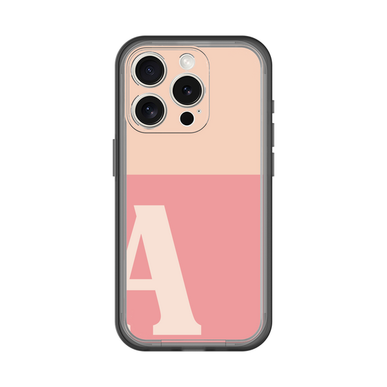 Slim Protection Premium Case［ オリジナル - initial two tone - A pink ］
