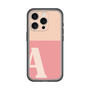 Slim Protection Premium Case［ オリジナル - initial two tone - A pink ］