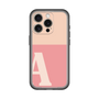 Slim Protection Premium Case［ オリジナル - initial two tone - A pink ］