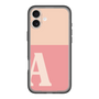 Slim Protection Premium Case［ オリジナル - initial two tone - A pink ］