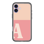 Slim Protection Premium Case［ オリジナル - initial two tone - A pink ］