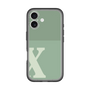 Slim Protection Premium Case［ オリジナル - initial two tone - X green ］