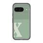 Slim Protection Premium Case［ オリジナル - initial two tone - X green ］