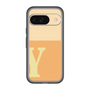Slim Protection Premium Case［ オリジナル - initial two tone - Y orange ］