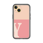 Slim Protection Premium Case［ オリジナル - initial two tone - Y pink ］