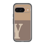 Slim Protection Premium Case［ オリジナル - initial two tone - Y brown ］