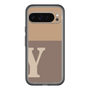 Slim Protection Premium Case［ オリジナル - initial two tone - Y brown ］