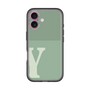 Slim Protection Premium Case［ オリジナル - initial two tone - Y green ］