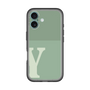 Slim Protection Premium Case［ オリジナル - initial two tone - Y green ］