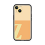 Slim Protection Premium Case［ オリジナル - initial two tone - Z orange ］