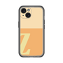 Slim Protection Premium Case［ オリジナル - initial two tone - Z orange ］