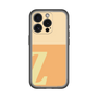 Slim Protection Premium Case［ オリジナル - initial two tone - Z orange ］