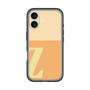 Slim Protection Premium Case［ オリジナル - initial two tone - Z orange ］