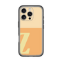 Slim Protection Premium Case［ オリジナル - initial two tone - Z orange ］