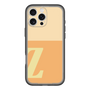 Slim Protection Premium Case［ オリジナル - initial two tone - Z orange ］