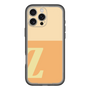 Slim Protection Premium Case［ オリジナル - initial two tone - Z orange ］