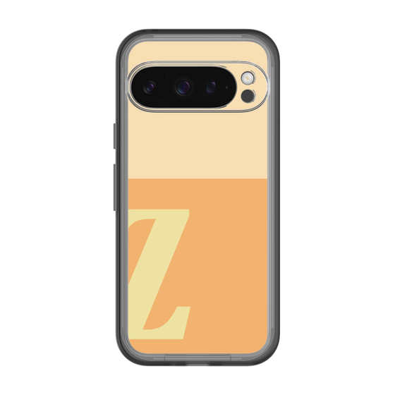 Slim Protection Premium Case［ オリジナル - initial two tone - Z orange ］