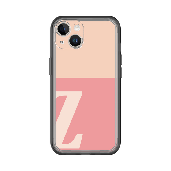 Slim Protection Premium Case［ オリジナル - initial two tone - Z pink ］