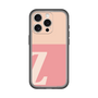 Slim Protection Premium Case［ オリジナル - initial two tone - Z pink ］