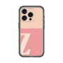 Slim Protection Premium Case［ オリジナル - initial two tone - Z pink ］
