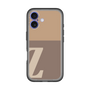 Slim Protection Premium Case［ オリジナル - initial two tone - Z brown ］