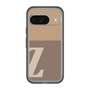 Slim Protection Premium Case［ オリジナル - initial two tone - Z brown ］