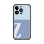 Slim Protection Premium Case［ オリジナル - initial two tone - Z blue ］