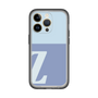 Slim Protection Premium Case［ オリジナル - initial two tone - Z blue ］