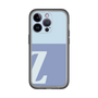 Slim Protection Premium Case［ オリジナル - initial two tone - Z blue ］