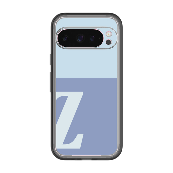 Slim Protection Premium Case［ オリジナル - initial two tone - Z blue ］