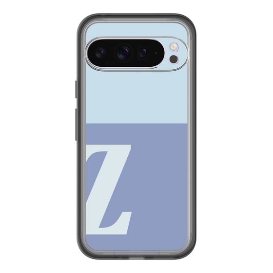 Slim Protection Premium Case［ オリジナル - initial two tone - Z blue ］