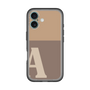 Slim Protection Premium Case［ オリジナル - initial two tone - A brown ］