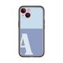 Slim Protection Premium Case［ オリジナル - initial two tone - A blue ］