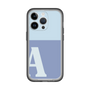 Slim Protection Premium Case［ オリジナル - initial two tone - A blue ］