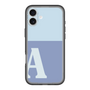 Slim Protection Premium Case［ オリジナル - initial two tone - A blue ］