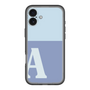 Slim Protection Premium Case［ オリジナル - initial two tone - A blue ］