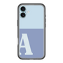 Slim Protection Premium Case［ オリジナル - initial two tone - A blue ］