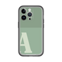Slim Protection Premium Case［ オリジナル - initial two tone - A green ］